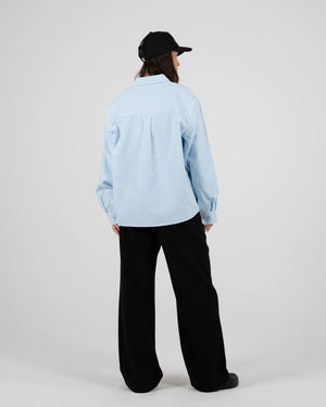 Prohibited The Oxford Button Down Overhemd Blauw