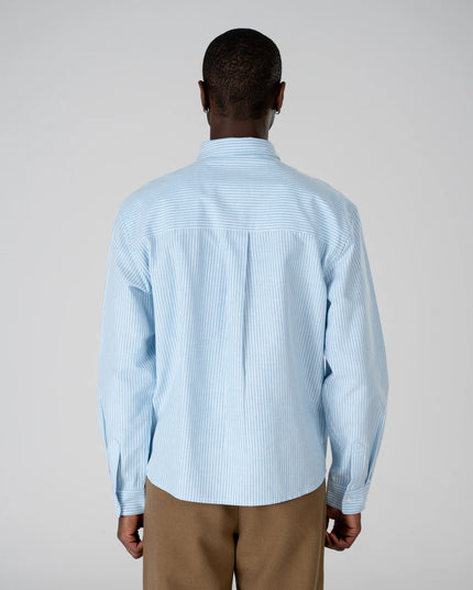 Prohibited The Oxford Button Down Overhemd Blauw