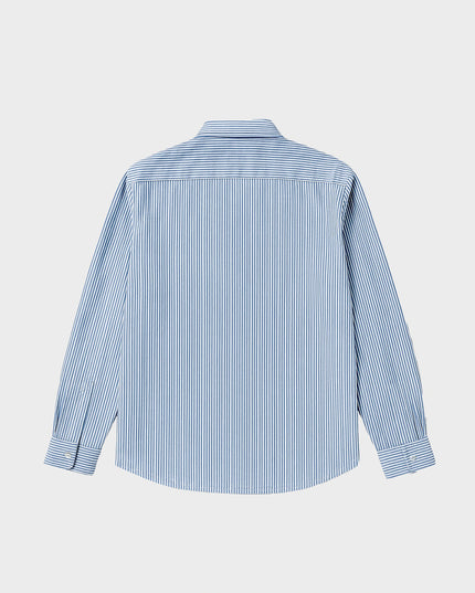 Prohibited The Oxford Button Down Overhemd Blauw