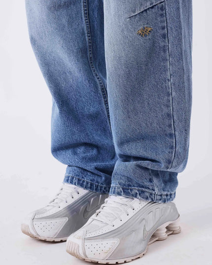 Project X Paris Mountain Jeans Lichte Wassing Denim, detailopname, opname 2.