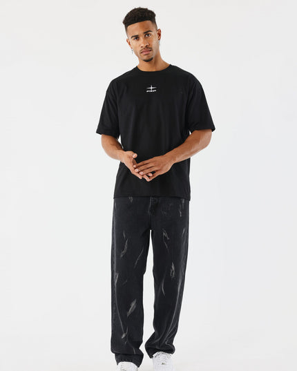 project-x-paris-streetwear-zwart-burned-sportst-shirt-brode_2