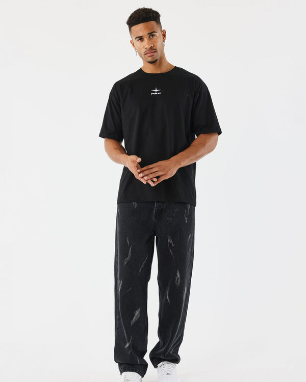 project-x-paris-streetwear-zwart-burned-sportst-shirt-brode_2