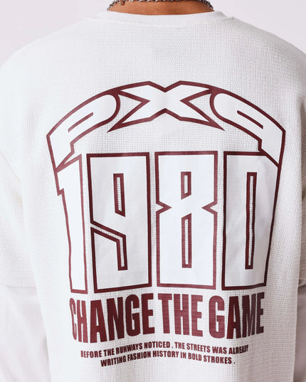 Project X Paris Matchday 1980 T-Shirt Wit, detailopname, opname 2.