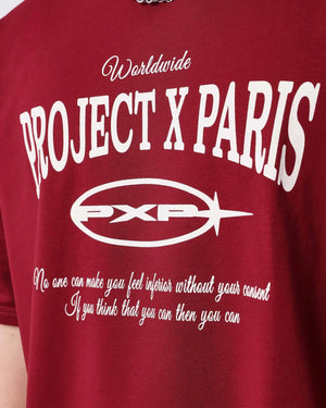 Project X Paris T-shirt Worldwide Rood cu