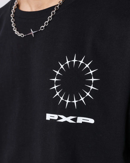 Project X Paris Downtown T-Shirt Zwart, detailopname.