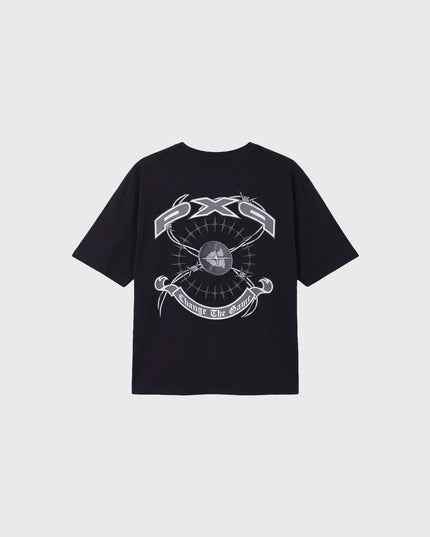 Project X Paris Downtown T-Shirt Zwart, achteraanzicht.