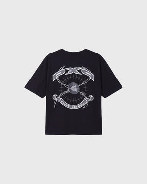 Project X Paris Downtown T-Shirt Zwart, achteraanzicht.