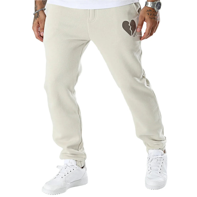 Project X Paris Joggingbroek Gebroken Hart Beige