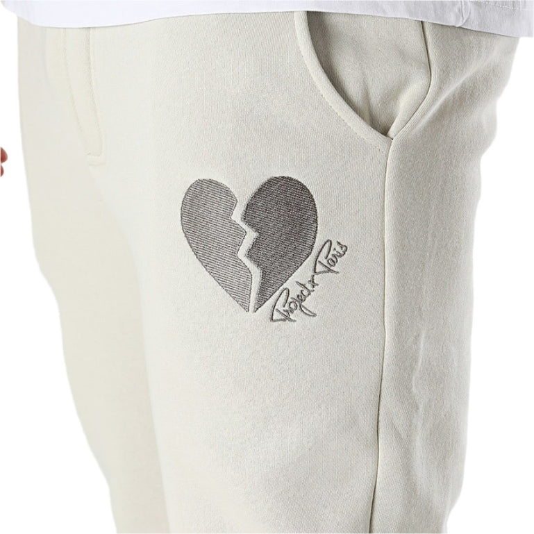 Project X Paris Joggingbroek Gebroken Hart Beige