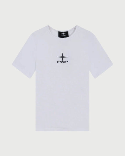 Project X Paris Dames Logo T-Shirt Wit verrre aanzicht