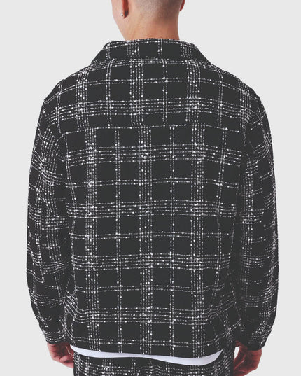 Project X Paris Pattern Jacket Zwart achteraanzicht