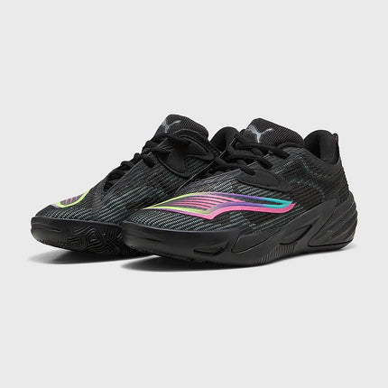 Puma All-Pro NITRO 2 Basketbalschoen Zwart/Mint