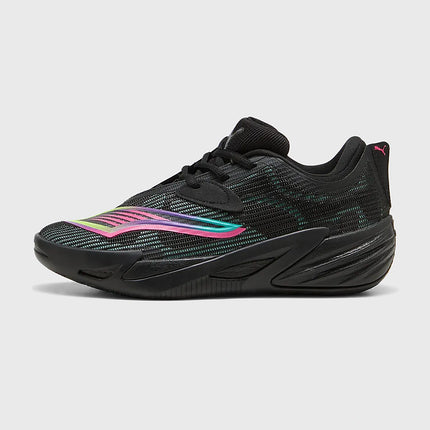 Puma All-Pro NITRO 2 Basketbalschoen Zwart/Mint