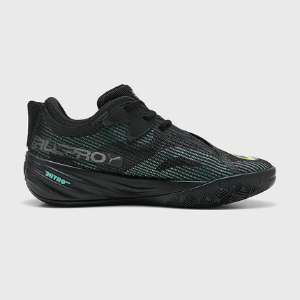 Puma All-Pro NITRO 2 Basketbalschoen Zwart/Mint