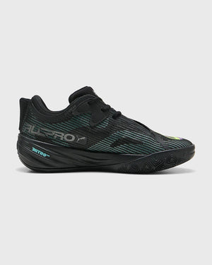 Puma All-Pro NITRO 2 Basketbalschoen Zwart/Mint