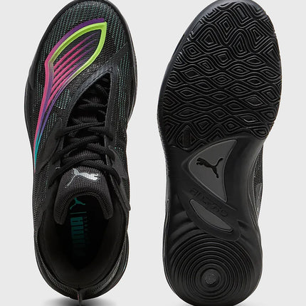 Puma All-Pro NITRO 2 Basketbalschoen Zwart/Mint