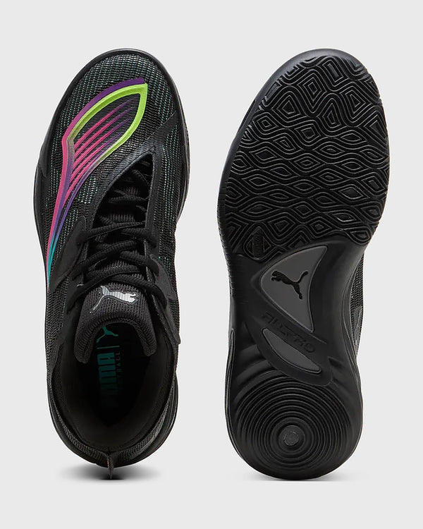 Puma All-Pro NITRO 2 Basketbalschoen Zwart/Mint