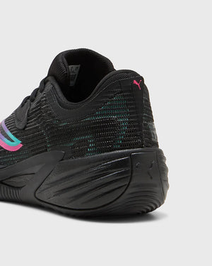 Puma All-Pro NITRO 2 Basketbalschoen Zwart/Mint