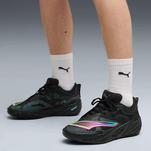 Puma All-Pro NITRO 2 Basketbalschoen Zwart/Mint