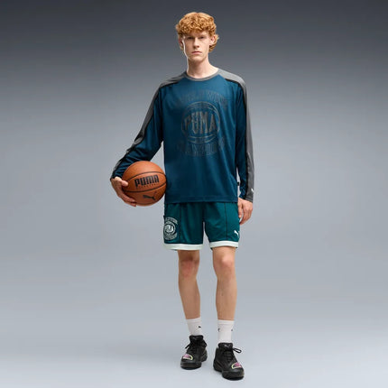 Puma All-Pro NITRO 2 Basketbalschoen Zwart/Mint