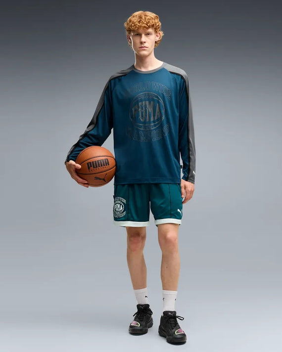 Puma All-Pro NITRO 2 Basketbalschoen Zwart/Mint