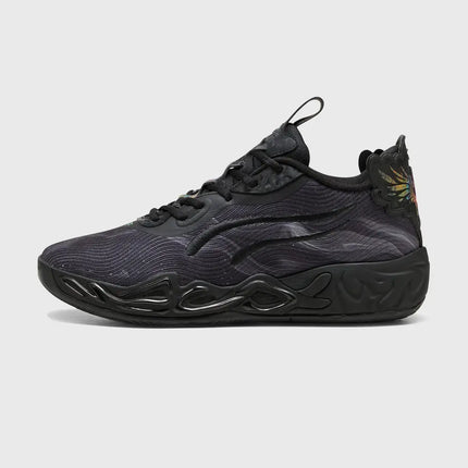 Puma MB.04 Team LaMelo Ball Basketbalschoen Zwart
