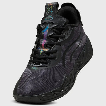 Puma MB.04 Team LaMelo Ball Basketbalschoen Zwart