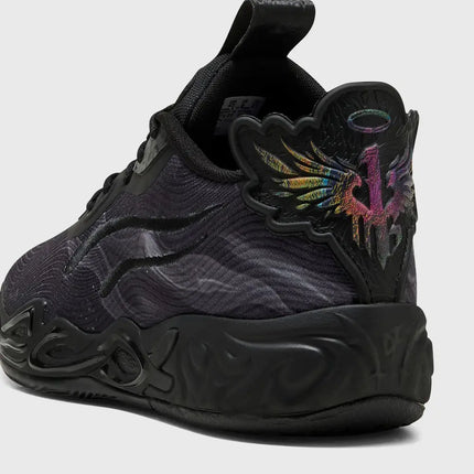 Puma MB.04 Team LaMelo Ball Basketbalschoen Zwart