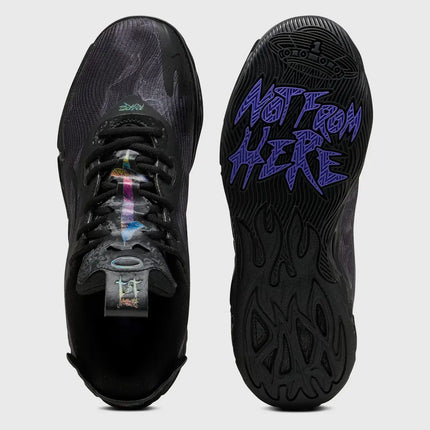 Puma MB.04 Team LaMelo Ball Basketbalschoen Zwart