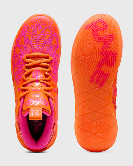 Puma MB.01234 Mash-Up Basketbalschoen Oranje
