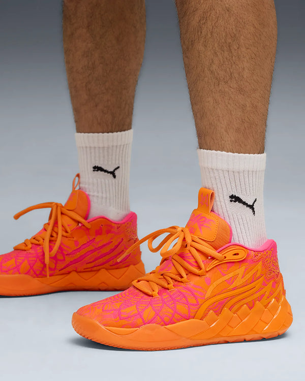 Puma MB.01234 Mash-Up Basketbalschoen Oranje