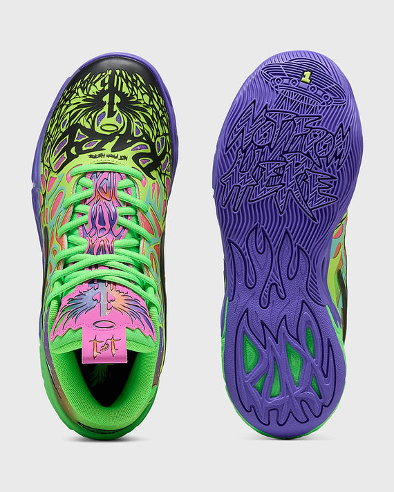 Puma MB.04 Be You Basketbalschoen Zwart