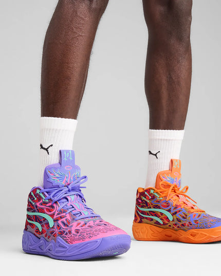 Puma MB.04 Creativity Pack Basketbalschoen Paars