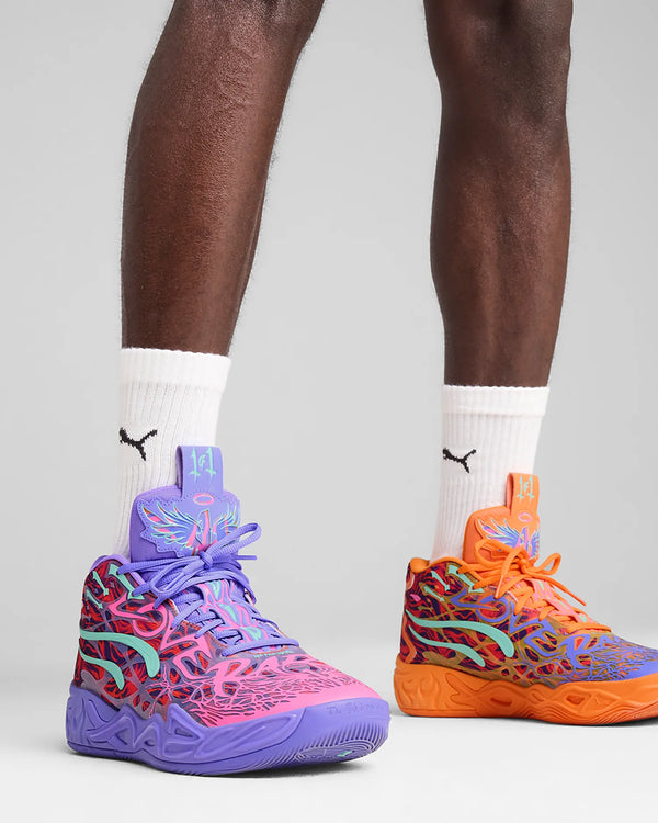 Puma MB.04 Creativity Pack Basketbalschoen Paars