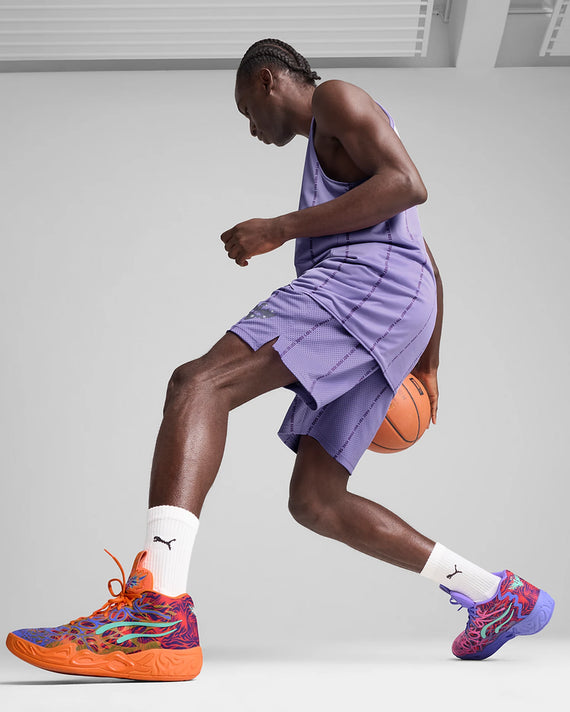 Puma MB.04 Creativity Pack Basketbalschoen Paars