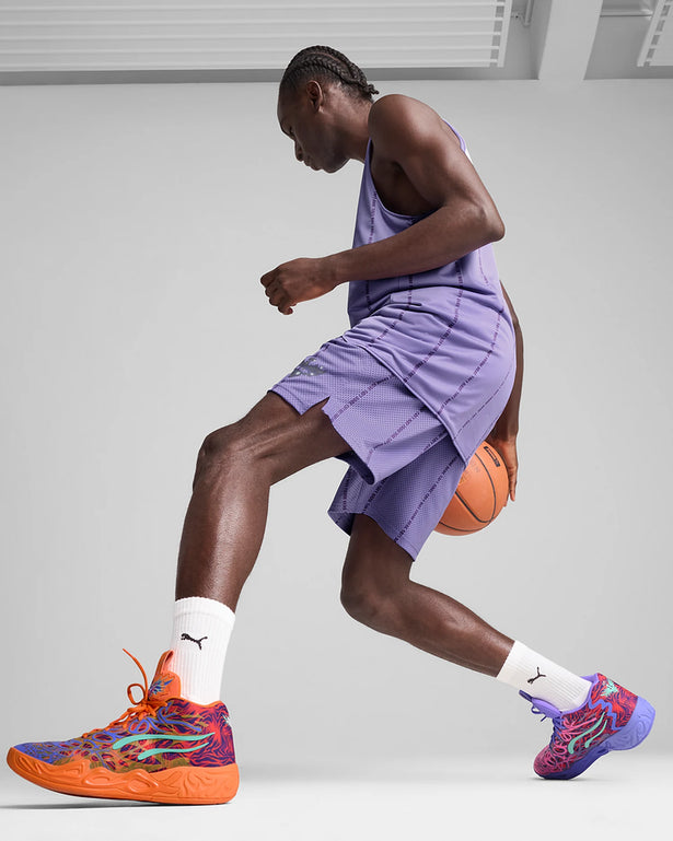 Puma MB.04 Creativity Pack Basketbalschoen Paars
