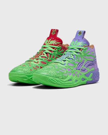 Puma MB.04 TMNT Raphael & Donatello JR Basketbalschoen Groen