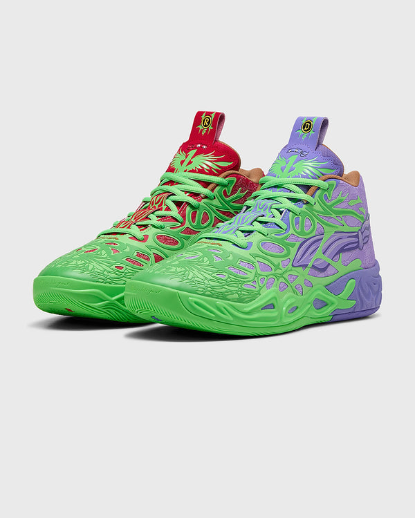Puma MB.04 TMNT Raphael & Donatello Basketbalschoen Groen