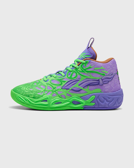Puma MB.04 TMNT Raphael & Donatello JR Basketbalschoen Groen