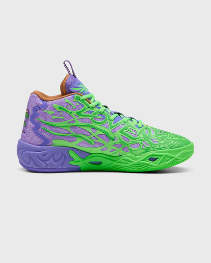 Puma MB.04 TMNT Raphael & Donatello JR Basketbalschoen Groen