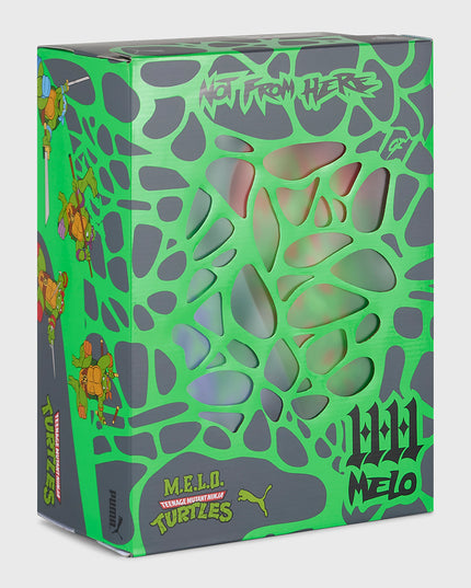 Puma MB.04 TMNT Raphael & Donatello JR Basketbalschoen Groen