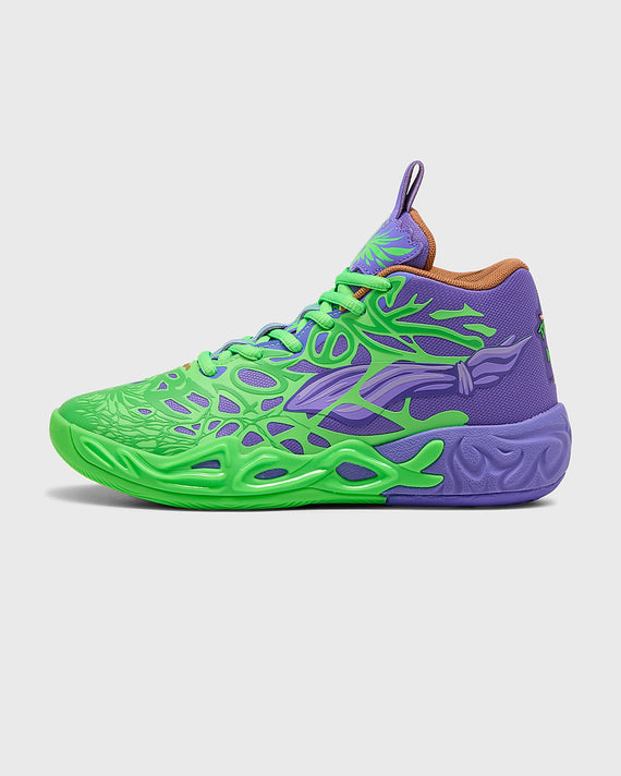 Puma MB.04 TMNT Raphael & Donatello JR Basketbalschoen Groen