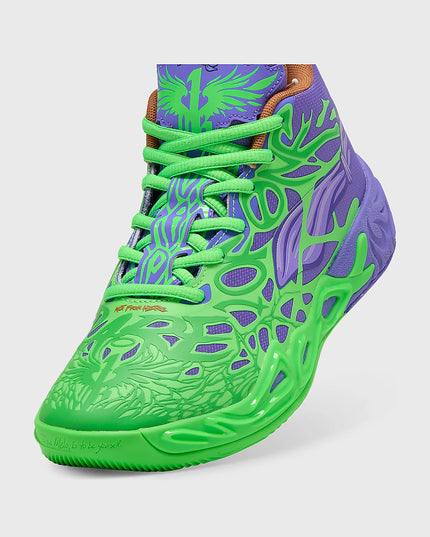 Puma MB.04 TMNT Raphael & Donatello Basketbalschoen Groen