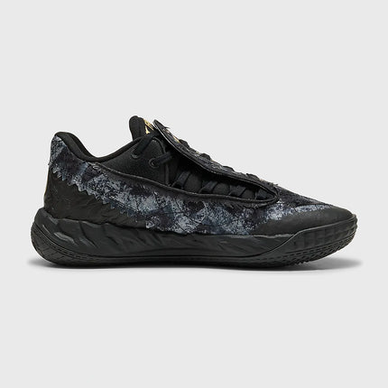 Puma MB.05 Lo Team Basketbalschoen Zwart Goud