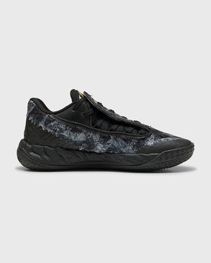 Puma MB.05 Lo Team Basketbalschoen Zwart Goud