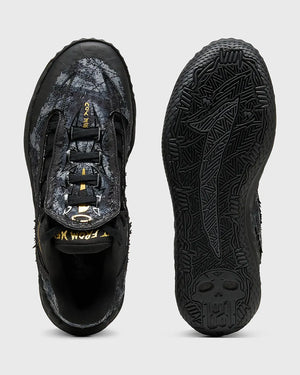Puma MB.05 Lo Team Basketbalschoen Zwart Goud