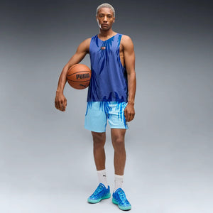Puma MB.05 Lo Team Basketbalschoen Blauw