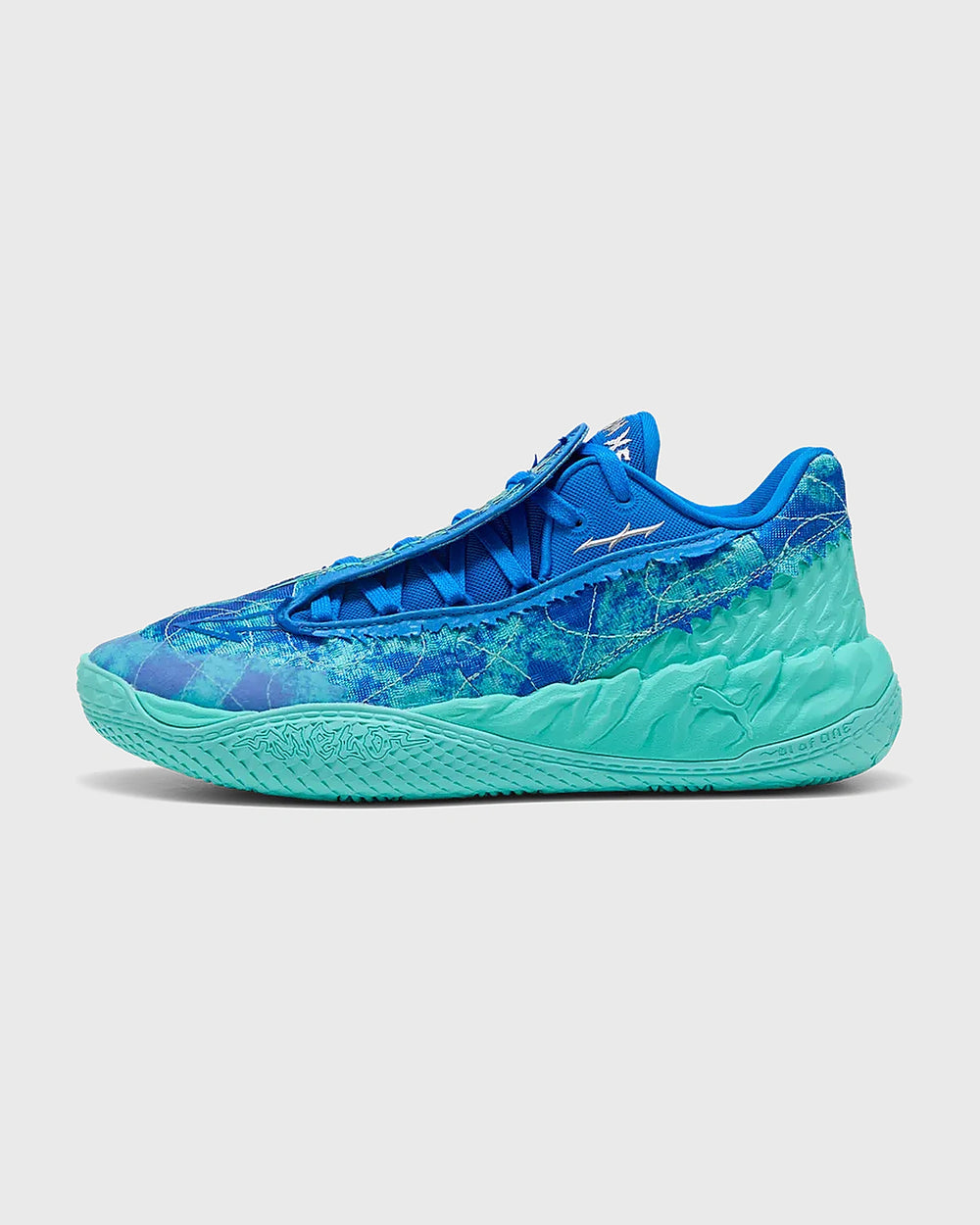 Puma MB.05 Lo Team Basketbalschoen Blauw
