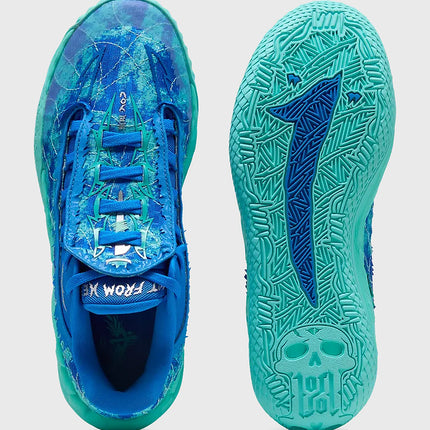 Puma MB.05 Lo Team Basketbalschoen Blauw