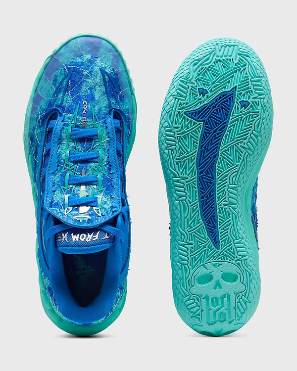 Puma MB.05 Lo Team Basketbalschoen Blauw
